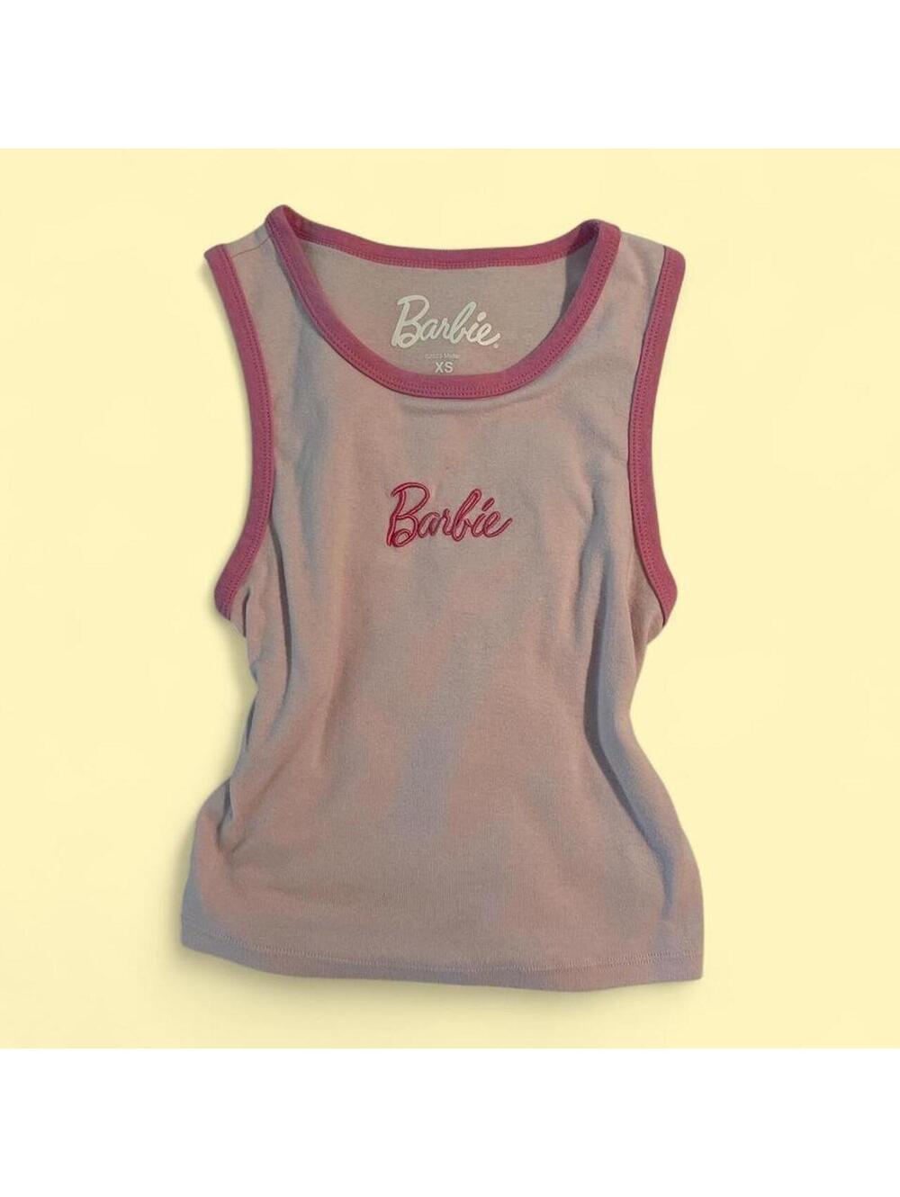 Barbie Women's Pink Vests-tanks-cami